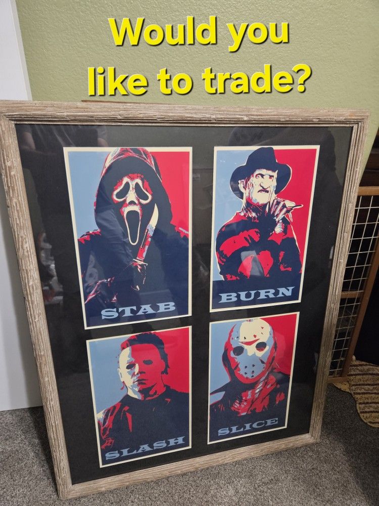 Halloween Nightmare On Elm Street Friday 13th Scream