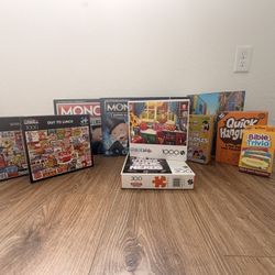 Bundle Board Games And Puzzles OBO