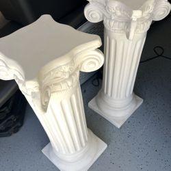 Roman Column Resin Pedestal 