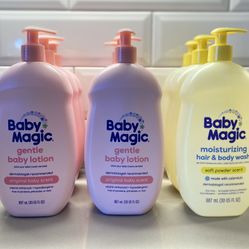 Baby Magic Lotion and Body Wash