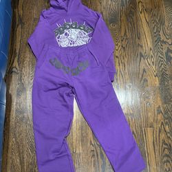 Sp5der purple set