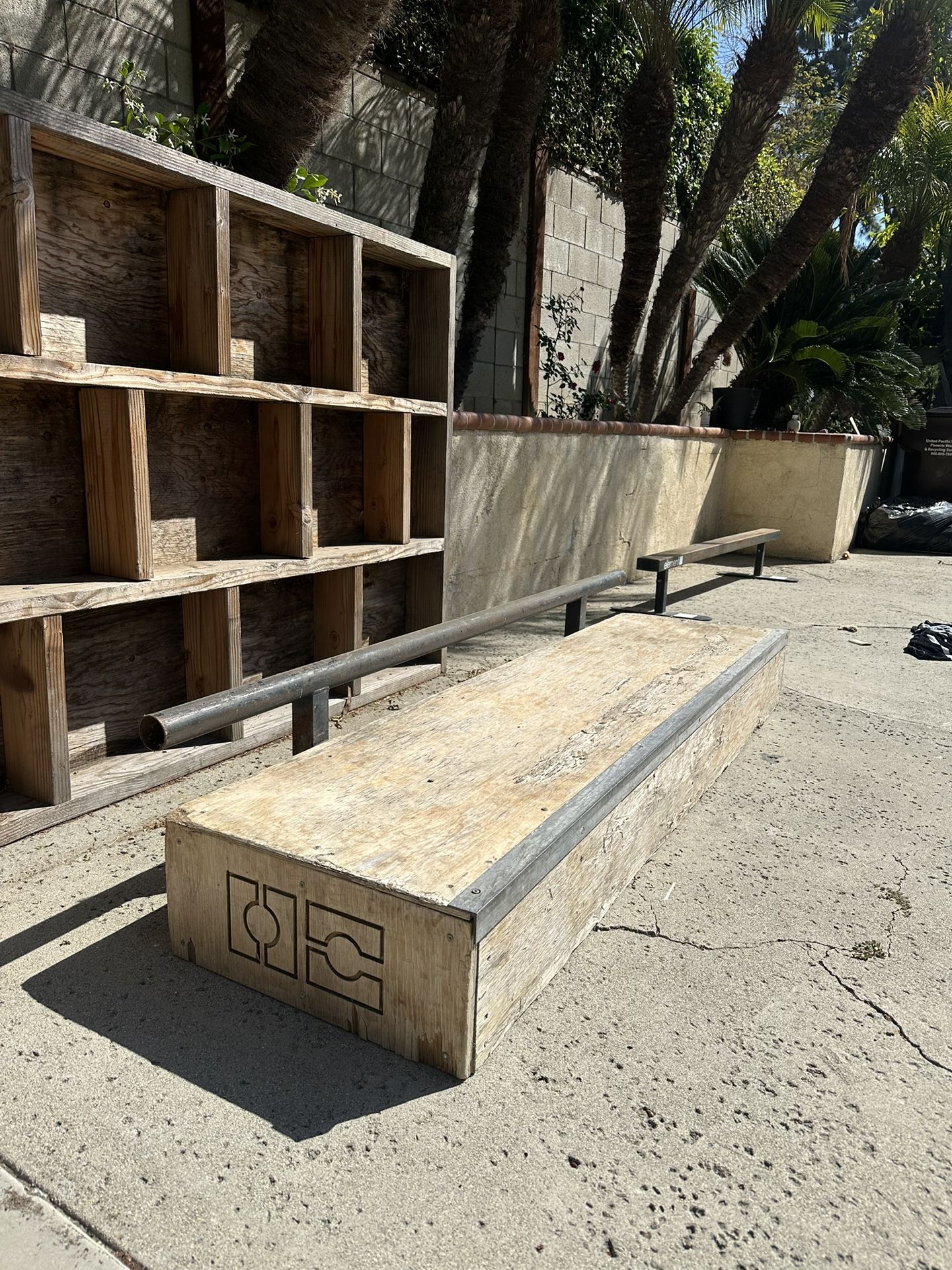 OC Ramps Ledge & Round Rail