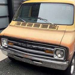 1977 Dodge Van Front Bumper, Boogie Van Parts Street Van Shorty Van