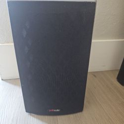 Polk Audio M10 Black Bookshelf Speaker  Stereo Home Theater
