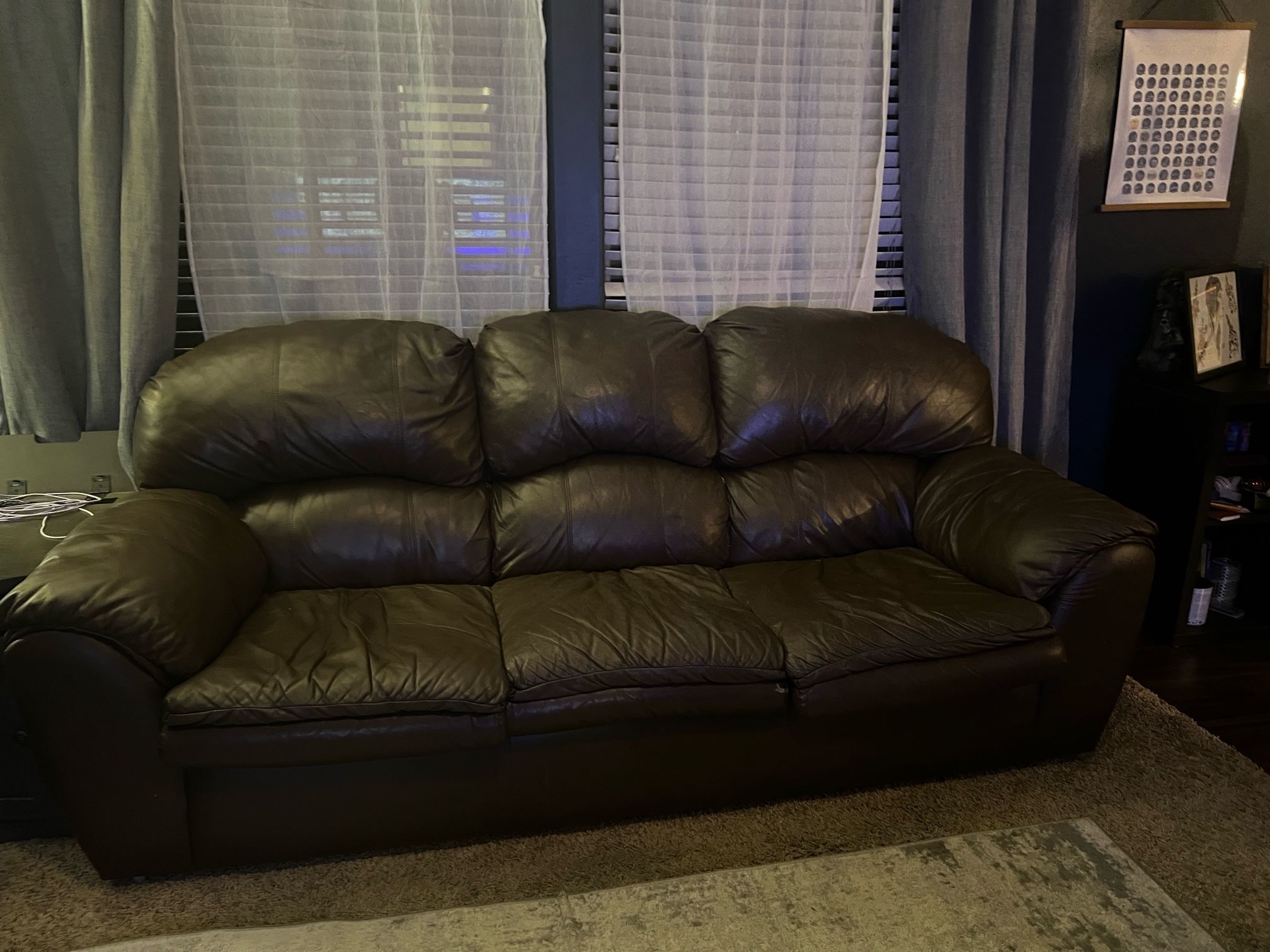 Two 90” Couchs