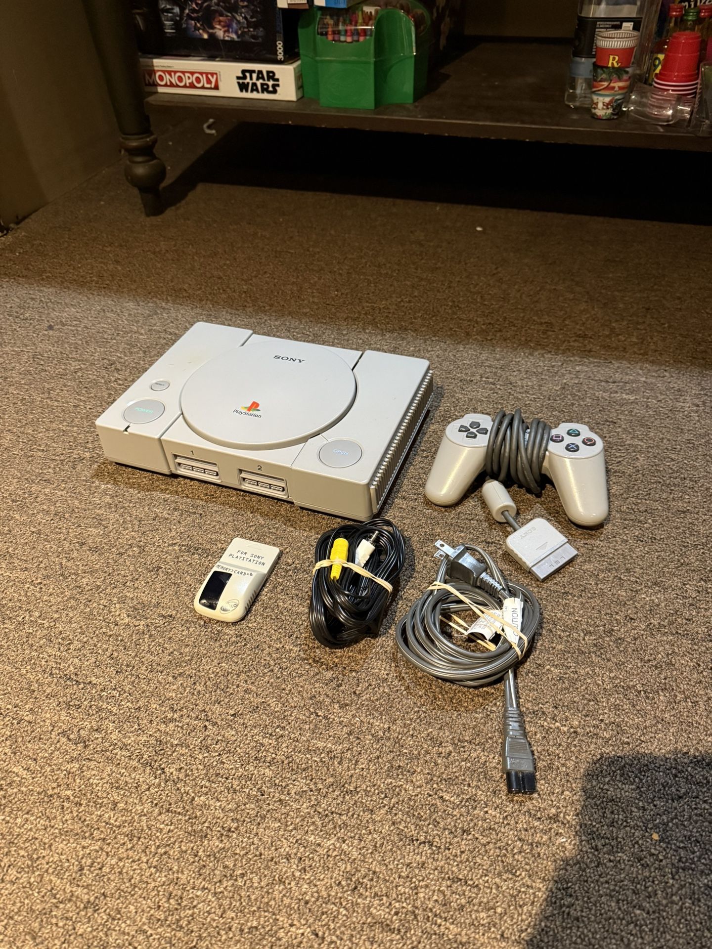 Sony Playstation (PSX) with controller