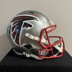 Bijan Robinson Signed Falcons Full-size Replica Helmet 