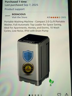 Portable washer