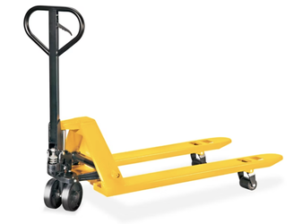 Uline Used Standard Hand Pallet Jack / Pallet Truck – 48" x 27" Forks (5,500 lb Capacity)