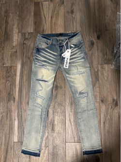 Light blue Purple jeans
