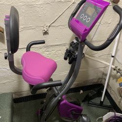 Folding Exercise Bike 