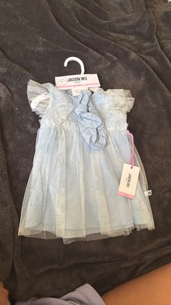 Jason Wu Baby Tulle Dress Set 3/6M
