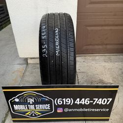 1 USED TIRE 235/55/19 MICHELIN PRIMACY A/S $80 Cash Price MOUNTED & BALANCE 