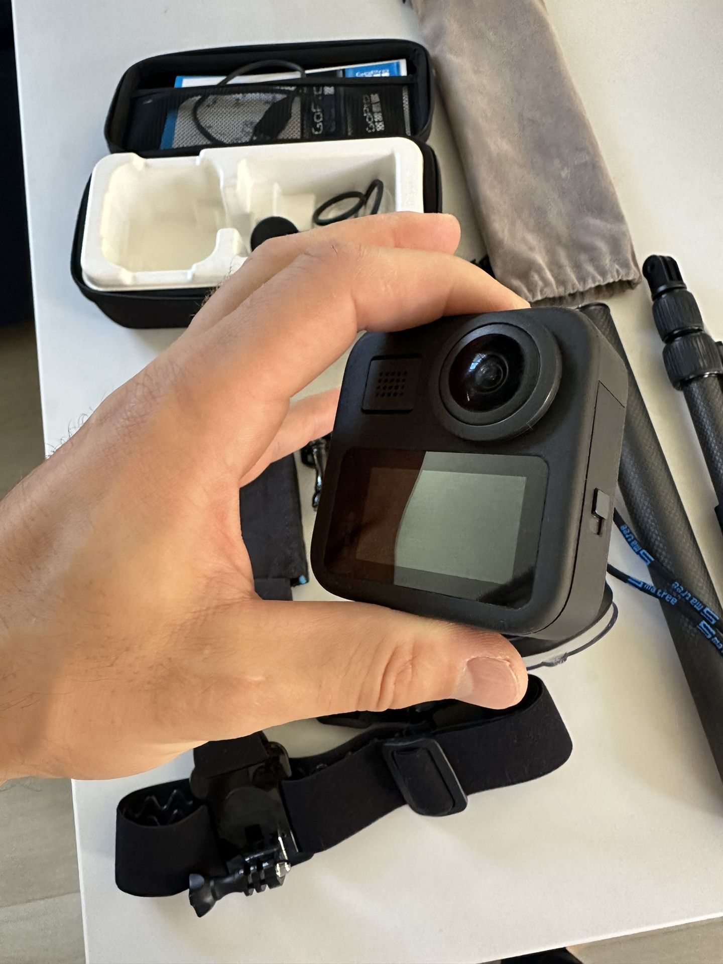 GoPro Max 360 with $100 in attachments