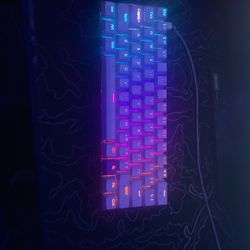 SKYLONG USB C 60% Hotswapable RGB Gaming Keyboard Cherry Reds