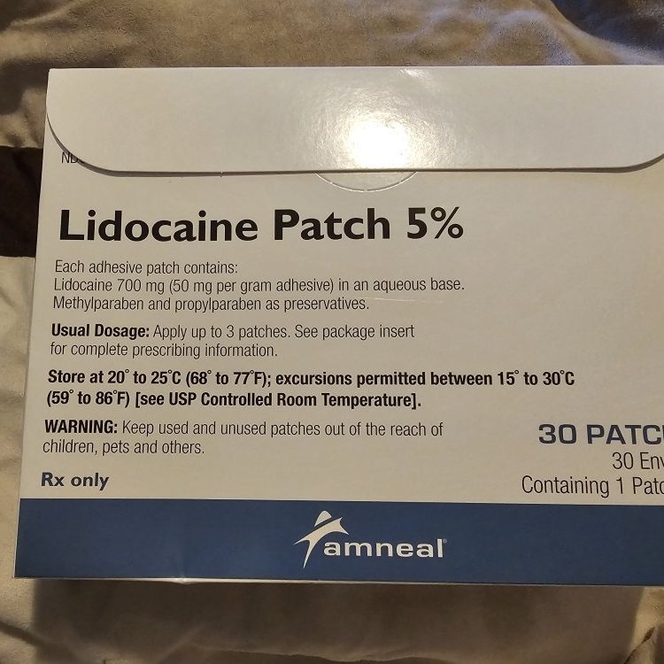 Lidocaine Patch 5 % 50.00 Each Box