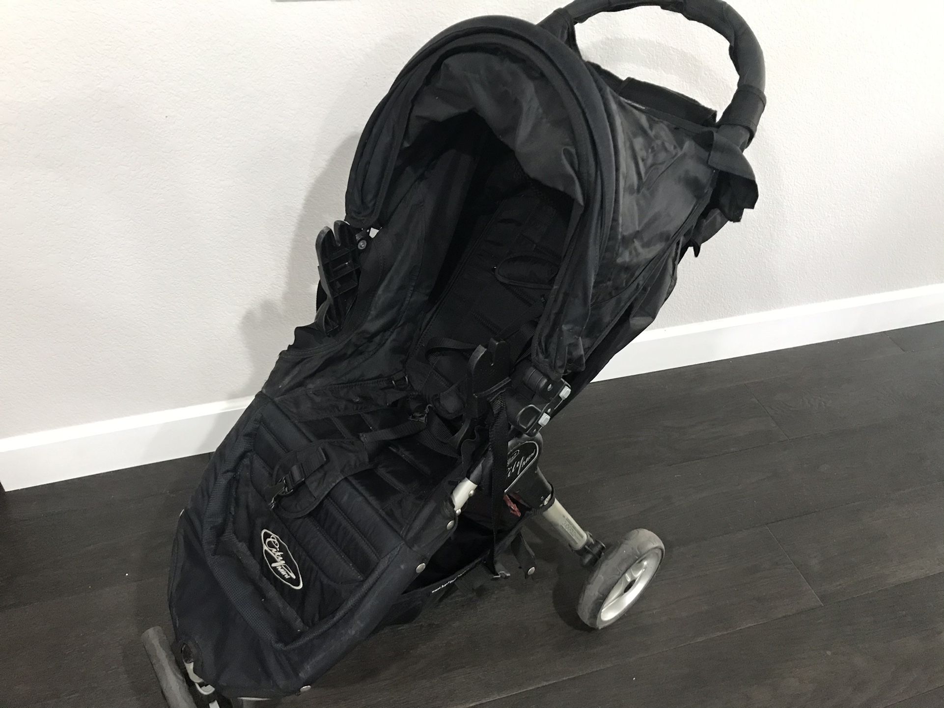 Baby Jogger City Mini Stroller with Graco Snugride adapters - $75 OBO