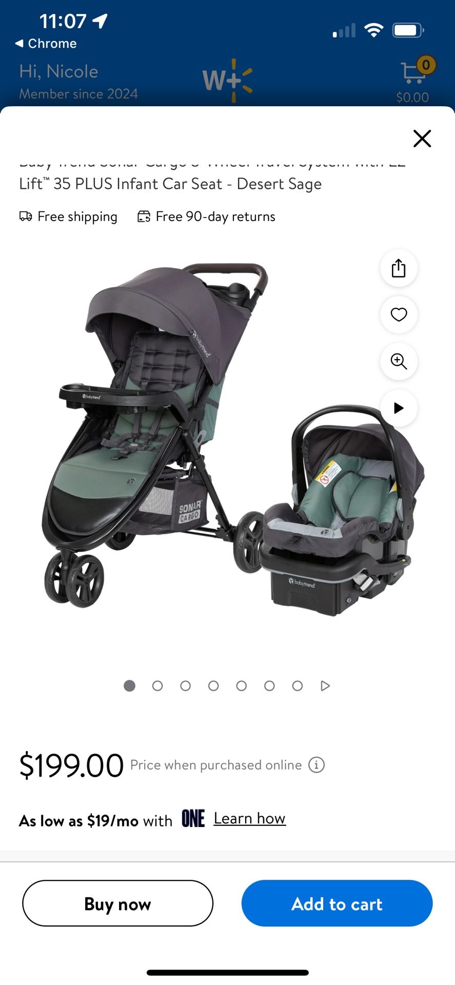 Baby Trend Travel System