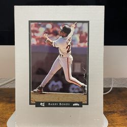 Barry Bonds San Francisco Giants 3.5x 5" Framed Card Super Slam Premiere Edition