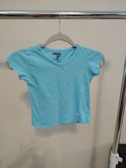 blue shirt for girls, size 2