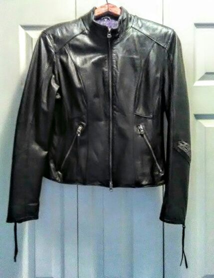 Women's Harley Davidson Leather Jacket (M)