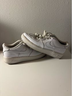 Youth Nike Air Force 1 White Sneakers