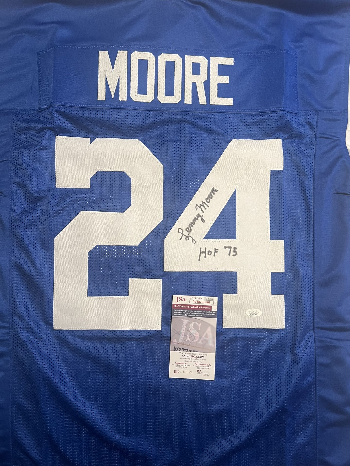 Custom Autographed Jersey