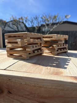 Mini Pallet Coasters