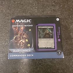 New * MTG Necron Dynasties Commander Deck Warhammer 40k Magic the Gathering Card