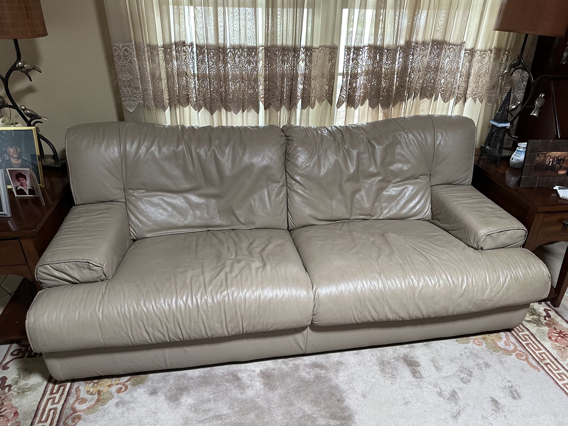 Leather Sofa