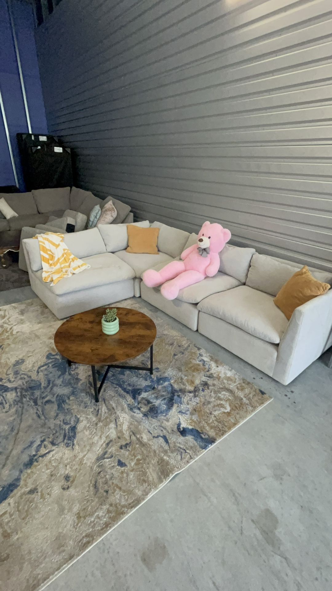 4 Piece Modular Cloud Sectional Sofa/ Couch DELIVERY AVAILABLE 