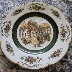 Ascot Service Plate by Wood and Sons England Decorative Wall Plate