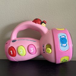 VTech Spin and Learn Color Flashlight Pink