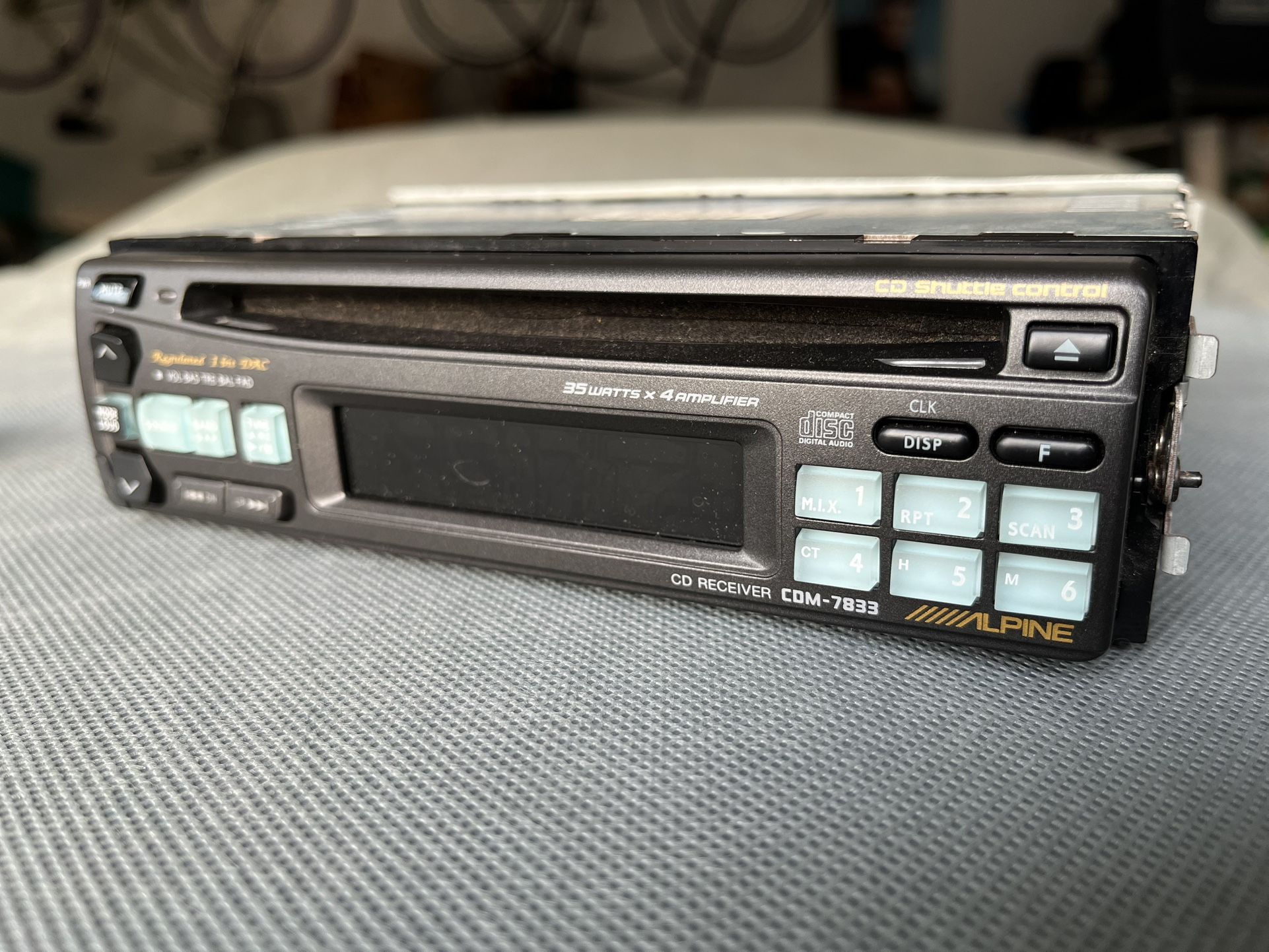 Alpine CDM 7833 Receiver CD Player