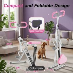 Pink Squat Machine 