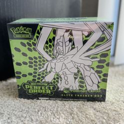 Pokemon Perfect Order Pokemon Center ETB