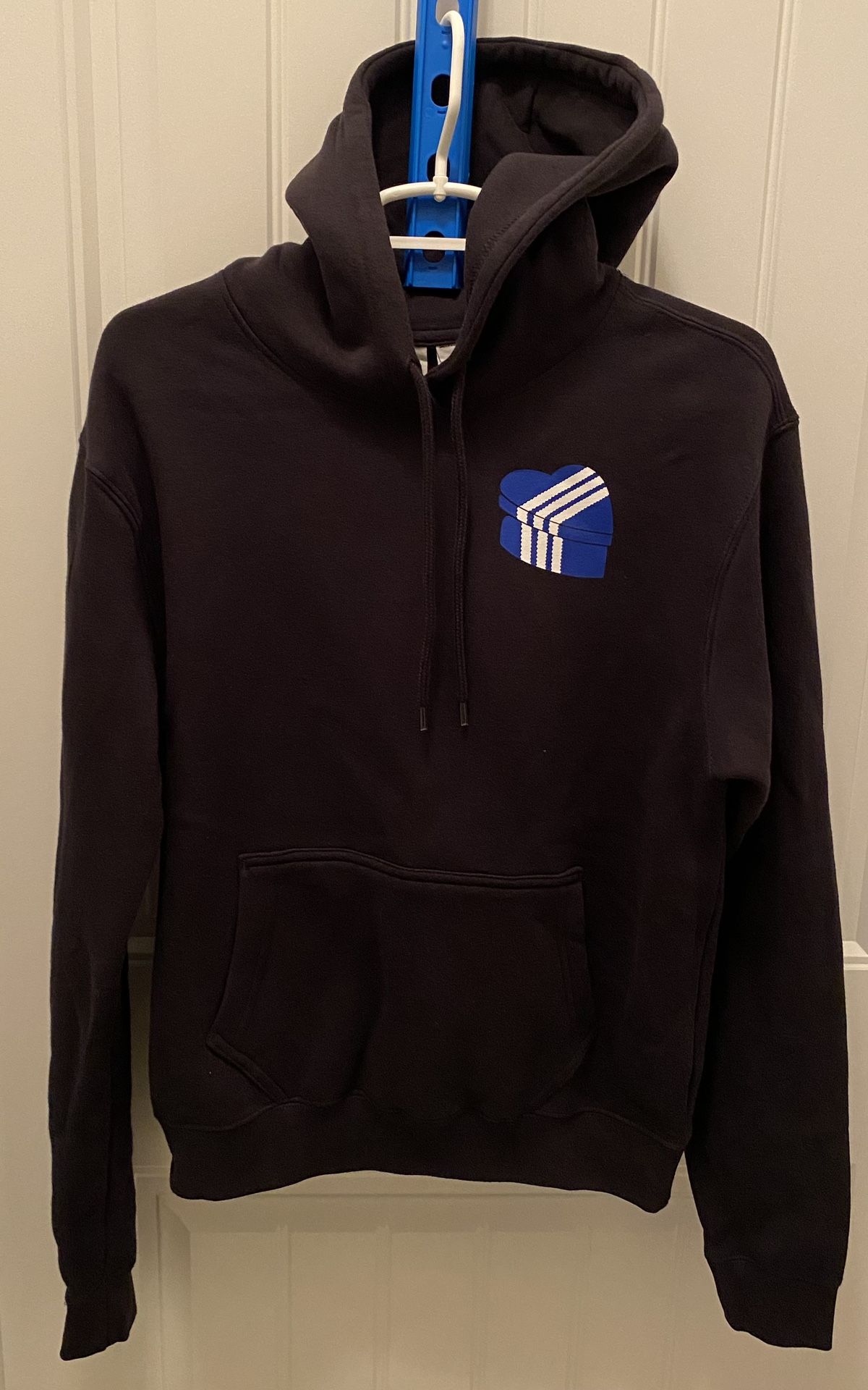 Adidas OG Heart Shoebox Hoodie Black/Blue/Pink,All Products : American Fashion Style Bags On Sale