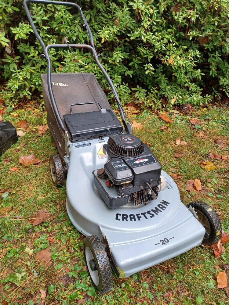 Lawnmower 20" Gas Push Lawn Mower 
