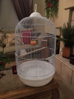 Bird cage plus small community play yard