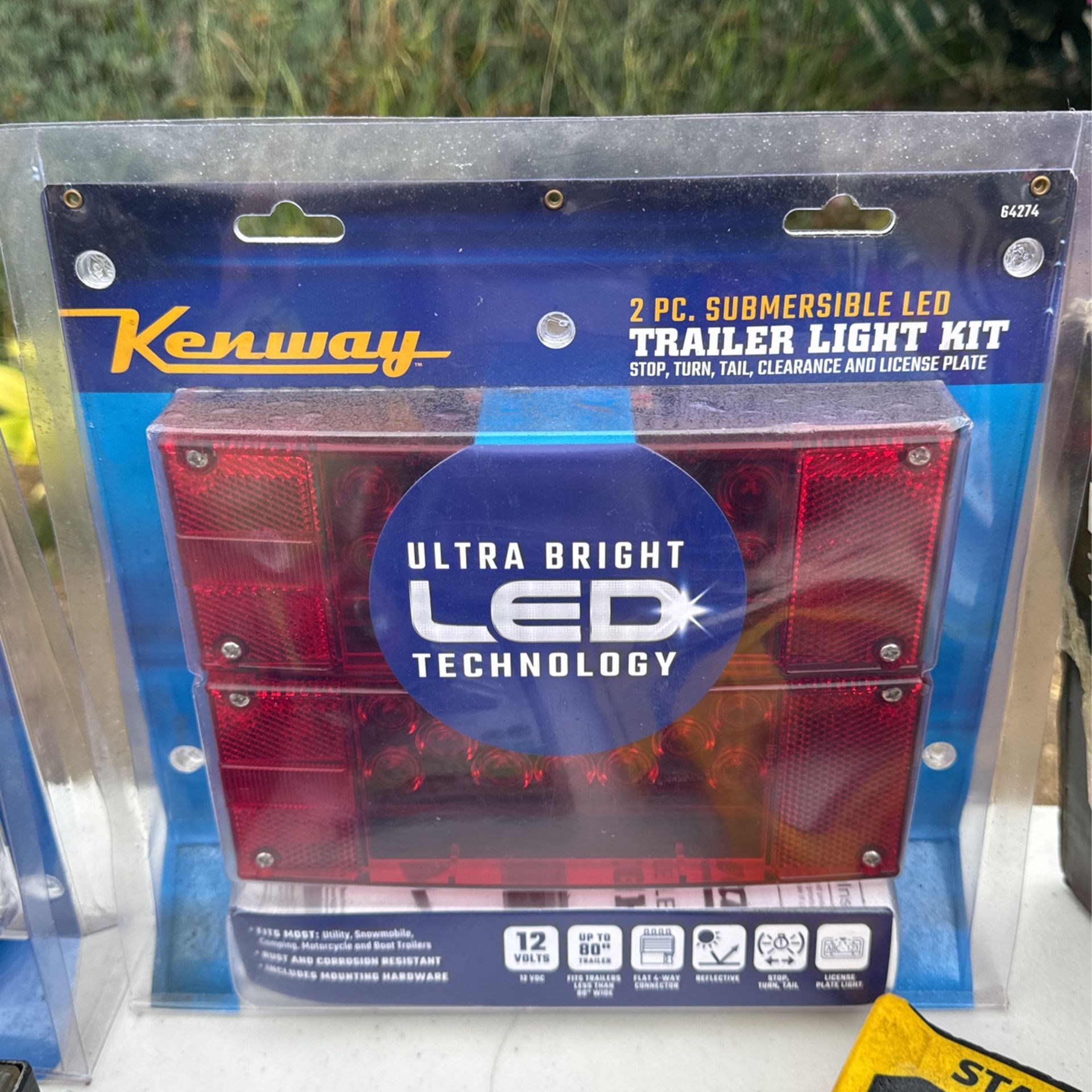 Kenway 2pc. Submersible LED Trailer Light Kit