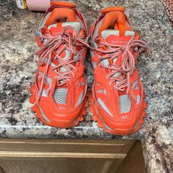 Balenciaga Track Orange Grey