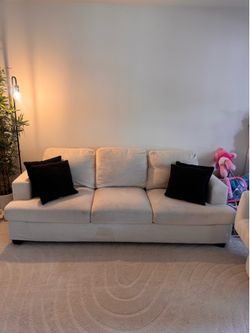 Beige/ off white couch