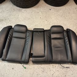 Dodge Charger Rear Seats