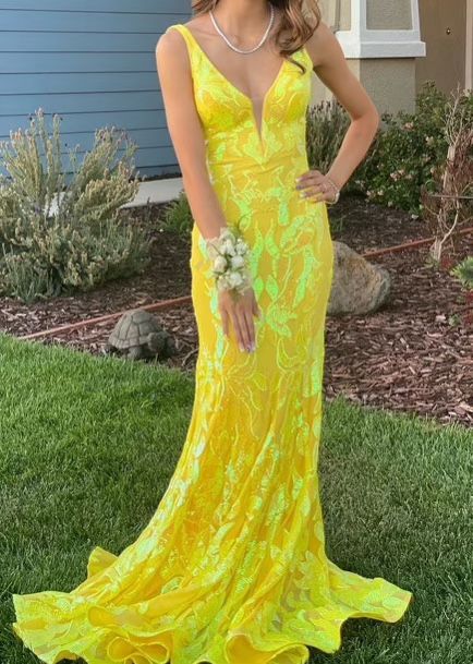 Yellow Prom Dress