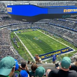 4 TICKETS RAMS VS COWBOYS SUNDAY AUGUST 11TH 1:30 PM SEC 551 ROW 4