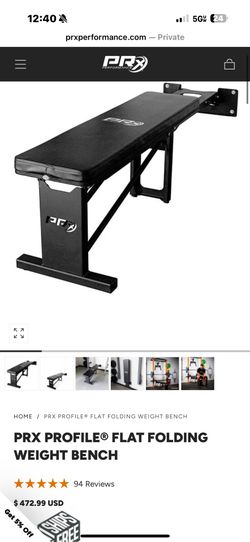 Prx Foldable Bench