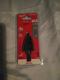 Step Drill #12 ... Metal Projects
