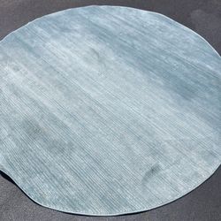 TURKISH ROUND AQUAAREA RUG (DELIVERY AVAILABLE)