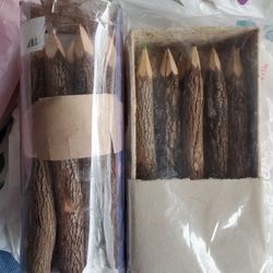 Wood Colored Pencils, Each Set