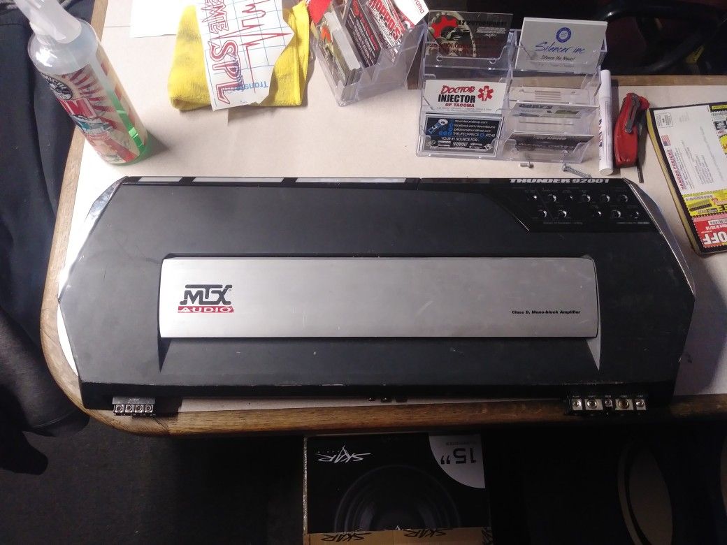 MTX 92001 MONO AMP